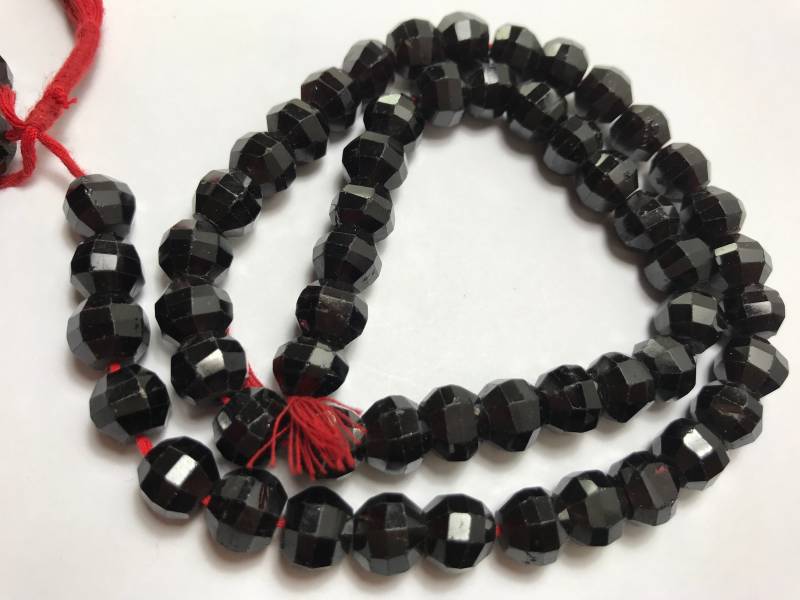 16"High Qualitätsgrade A Natural Garnet Faceted Semi-Edelstein-Edelstein-Rundperlen-10mm Größe Strang von Mines2Markets