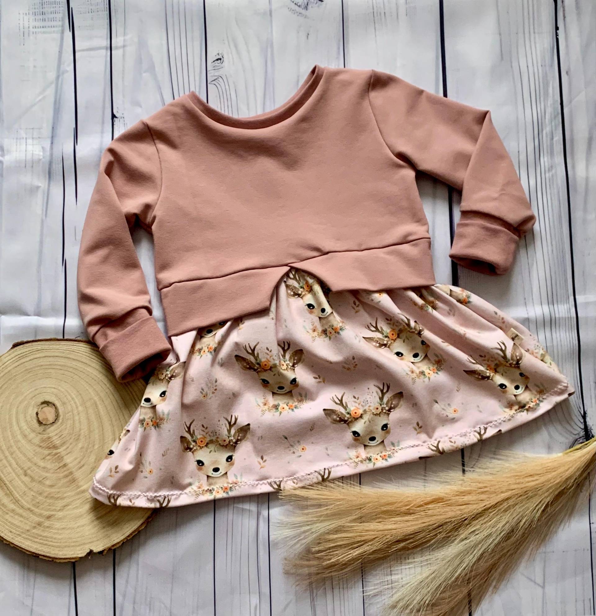 Pulloverkleid Für Mädchen | Kleid Sweaterkleid Girlysweater Pulloverkleid Für Mädchen | Kleid Sweaterkleid Girlysweater von MinesTextildesign