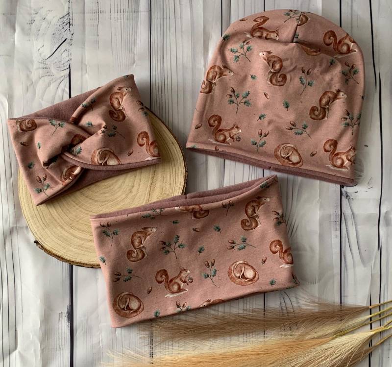 Wintermütze Mädchen| Strinband |Mützenset | Fleeceset Warme Beanie & Loop Mütze Schal |Geschenkset Kitaset Winterset|Mädchenmütze Wintermütze Mädchen| Strinband |Mützenset | Fleeceset Warme Beanie & Loop Mütze Schal |Geschenkset Kitaset Winterset|Mädchenmütze von MinesTextildesign