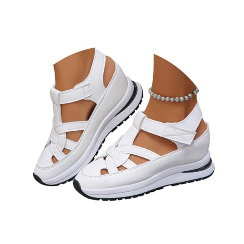 Minetom Chunky Turnschuhe Für Damen Modische Plateau Lässige Schuhe Bequeme Keilabsatz Hohl Sneaker Sommerschuhe A1 Weiß 39 EU Minetom Chunky Turnschuhe Für Damen Modische Plateau Lässige Schuhe Bequeme Keilabsatz Hohl Sneaker Sommerschuhe A1 Weiß 39 EU von Minetom