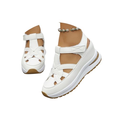 Minetom Chunky Turnschuhe Für Damen Modische Plateau Lässige Schuhe Bequeme Keilabsatz Hohl Sneaker Sommerschuhe A2 Weiß 40 EU Minetom Chunky Turnschuhe Für Damen Modische Plateau Lässige Schuhe Bequeme Keilabsatz Hohl Sneaker Sommerschuhe A2 Weiß 40 EU von Minetom