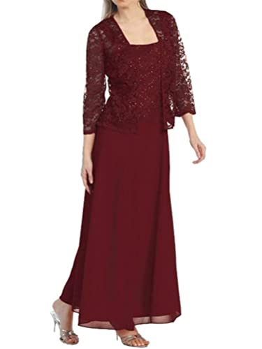 Minetom Damen Spitzenkleid Cocktailkleid Festliche Brautjungfernkleider Für Hochzeit Knielang Abendkleider Spitzen Ärmellos Vintage Damenkleider Tüll Boleros E Weinrot 50 Minetom Damen Spitzenkleid Cocktailkleid Festliche Brautjungfernkleider Für Hochzeit Knielang Abendkleider Spitzen Ärmellos Vintage Damenkleider Tüll Boleros E Weinrot 50 von Minetom