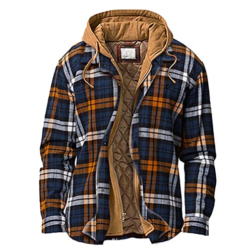 Minetom Herren Thermohemd Flanellhemd Winterjacke Fleecefutter schützendem Innenfutter Holzfällerhemd Arbeitshemd A Plaid 02 M Minetom Herren Thermohemd Flanellhemd Winterjacke Fleecefutter schützendem Innenfutter Holzfällerhemd Arbeitshemd A Plaid 02 M von Minetom