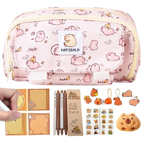 Süße Federmäppchen,Niedlicher Federtasche - Abriebfeste Schreibwaren Hülle Für Schule, Jugendliche, Mädchen, Lehrer Und Abschlussgeschenke von Mingchengheng