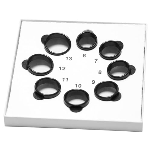 Mingtawn Größen-Set Smart Ring, Kunststoff, Aquamarin von Mingtawn