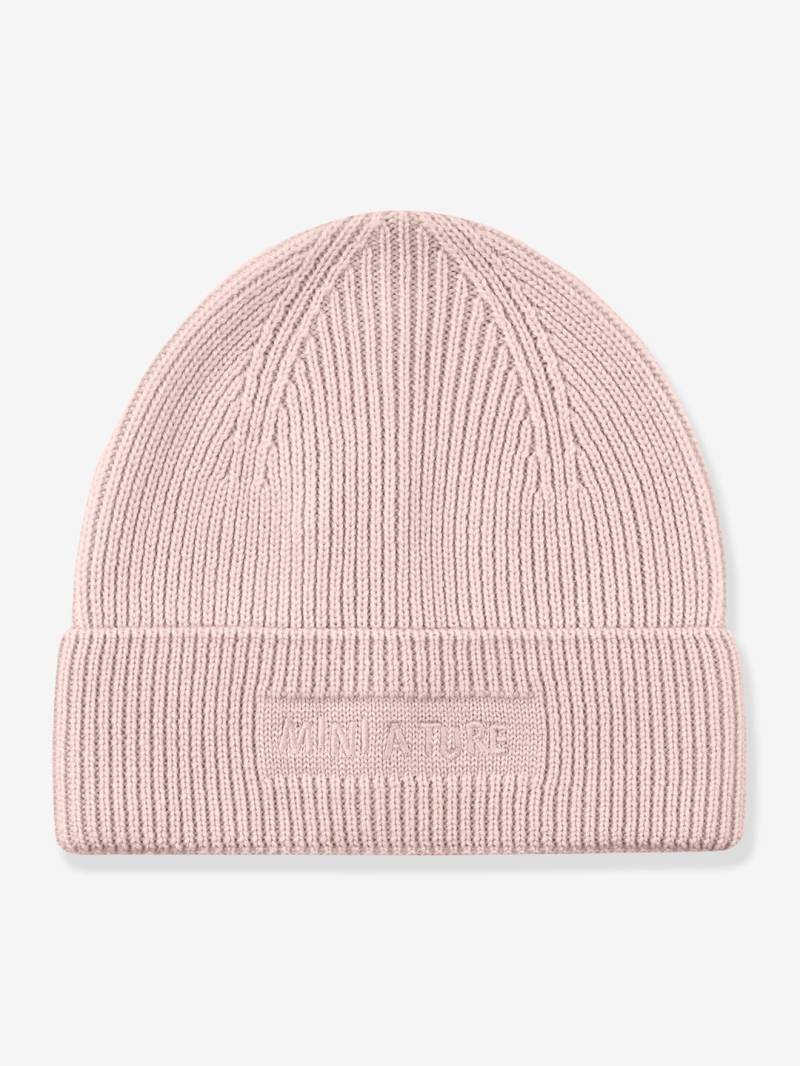 Beanie aus Merinowolle Kinder MATBOJE MINI A TURE pudrig von Mini A Ture