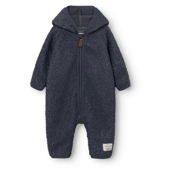 Mini A Ture - Kid's Matadel Teddyfleece Jumpsuit - Overall Gr 92 blau von Mini A Ture