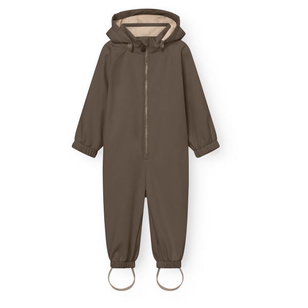Mini A Ture - Kid's Matarno Softshell Suit - Overall Gr 92 braun von Mini A Ture