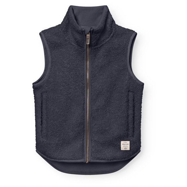 Mini A Ture - Kid's Matbattal Teddyfleece Vest - Fleeceweste Gr 140 blau von Mini A Ture