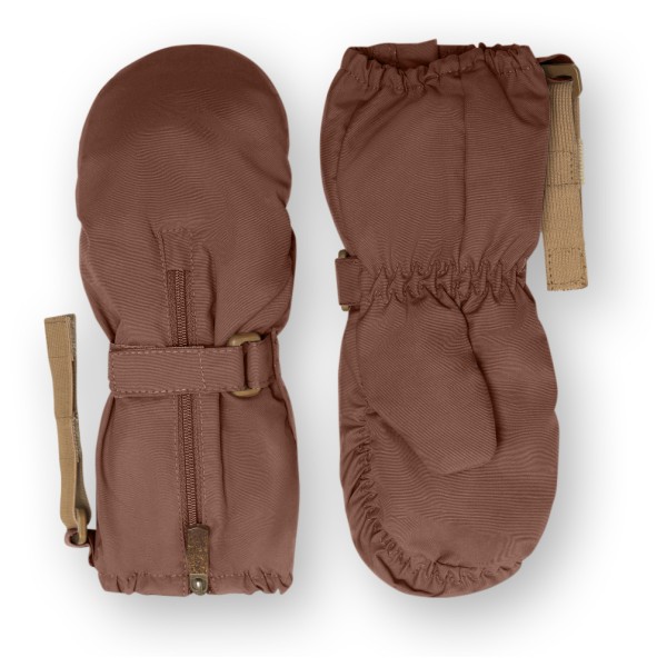 Mini A Ture - Kid's Matcesar Fleece Lined Mittens - Handschuhe Gr 12-18 Months braun von Mini A Ture