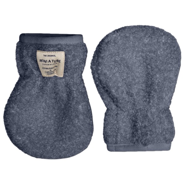 Mini A Ture - Kid's Matwolmer Teddyfleece Mittens - Handschuhe Gr 2-3 Years blau von Mini A Ture