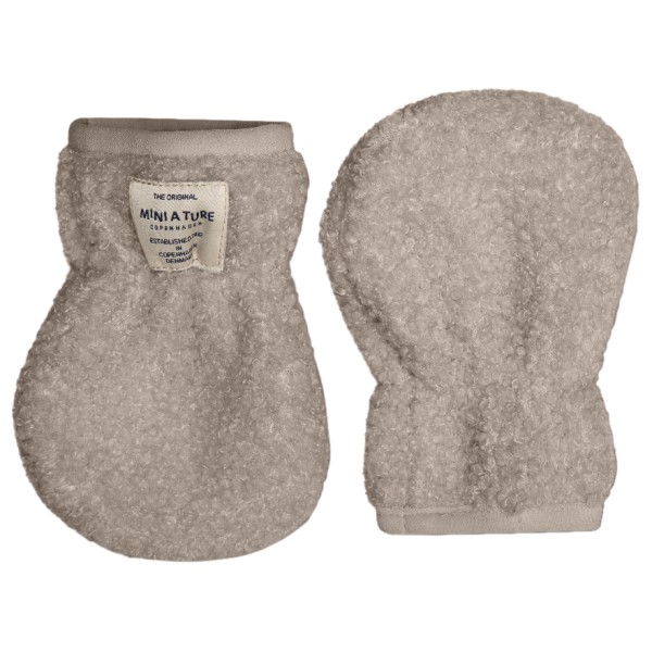 Mini A Ture - Kid's Matwolmer Teddyfleece Mittens - Handschuhe Gr 2-3 Years grau von Mini A Ture