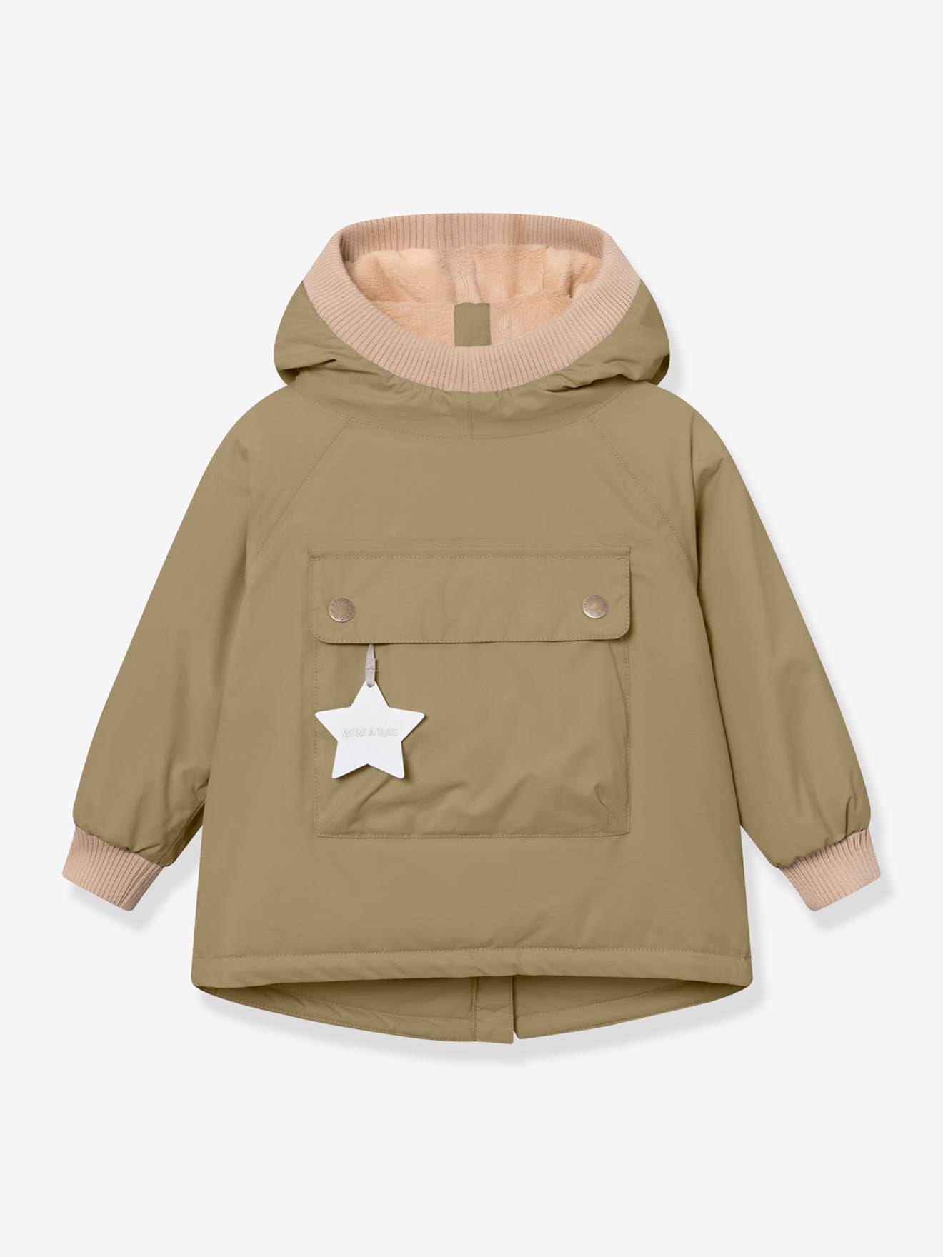Winter-Anorak mit Fleecefutter MATBABYWEN Baby MINI A TURE salbei von Mini A Ture