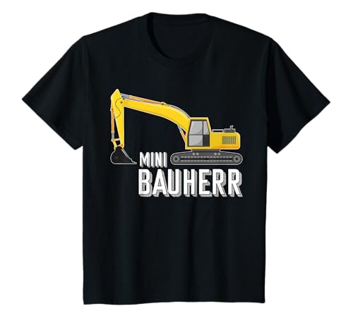 Mini Bauherr Bagger Geschenk Kinder T-Shirt Mini Bauherr Bagger Geschenk Kinder T-Shirt von Mini Bauherr Bagger Geschenk Kinder