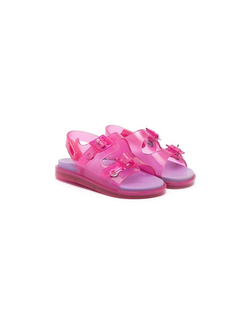 Mini Melissa Sandalen mit Schnallenriemen - Rosa von Mini Melissa