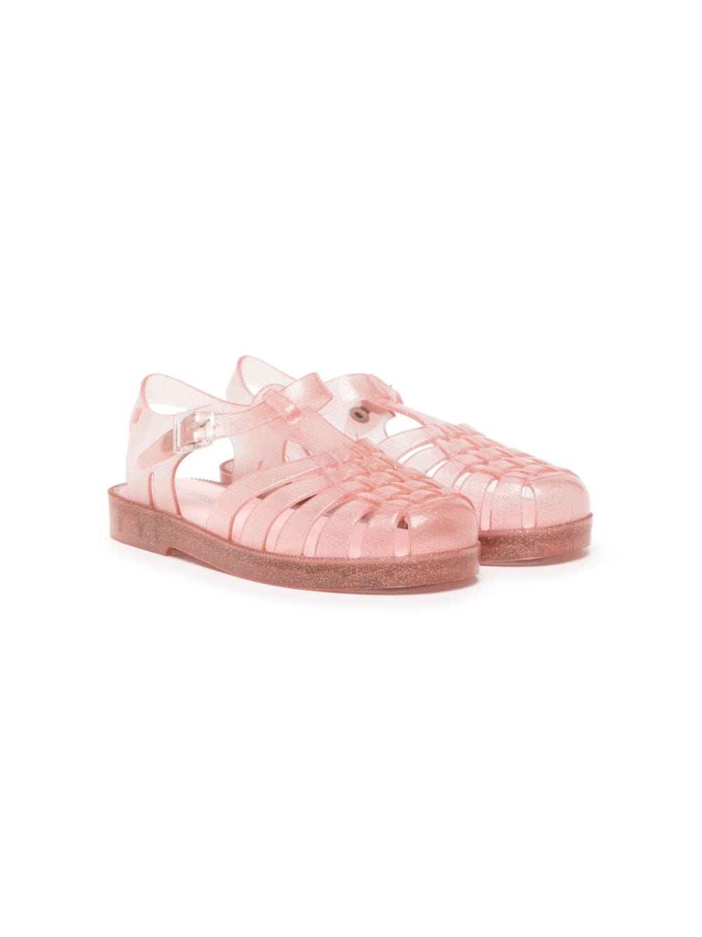 Mini Melissa Sandalen mit Schnallenverschluss - Rosa von Mini Melissa