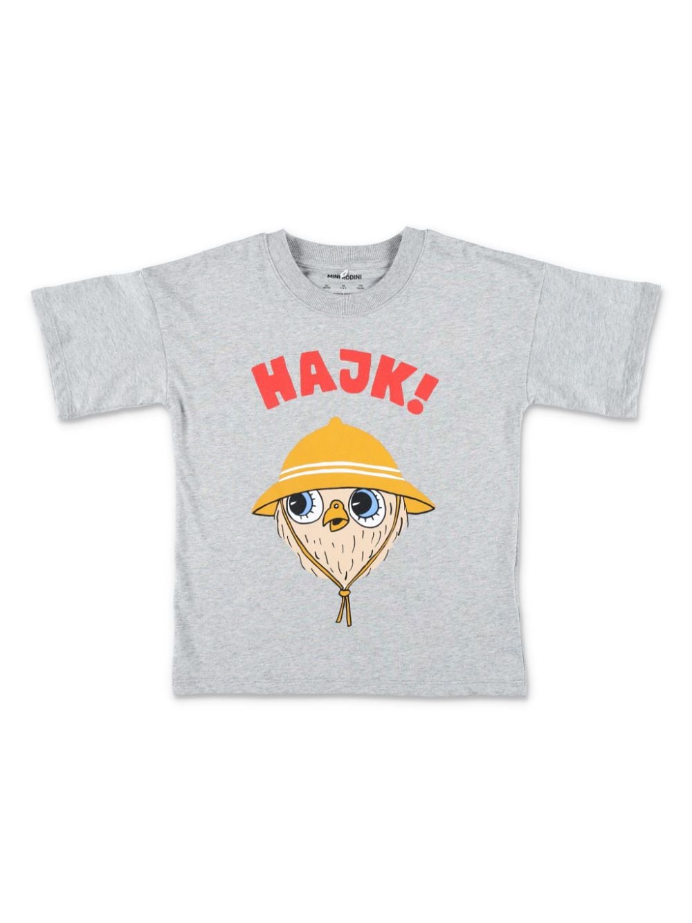 Mini Rodini Hike T-Shirt aus Bio-Baumwolle - Grau von Mini Rodini