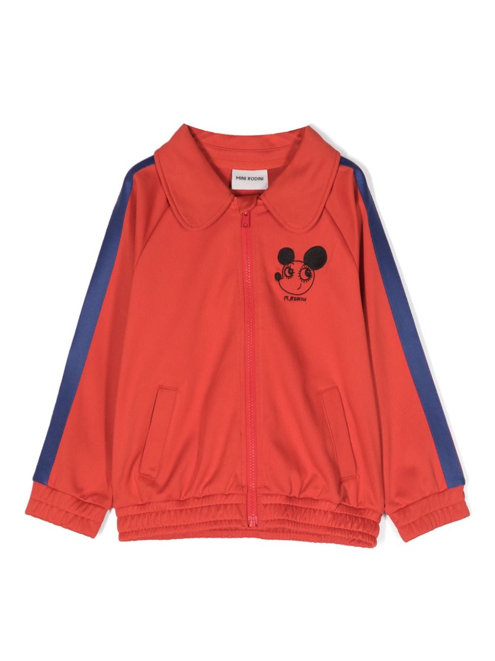 Mini Rodini Ritzratz Jacke mit Reißverschluss - Rot von Mini Rodini