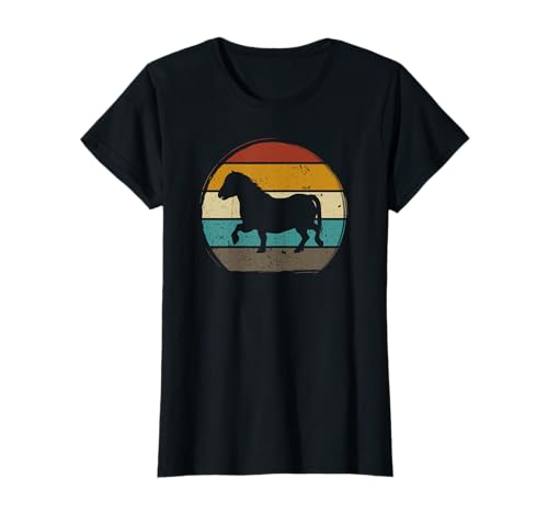 Shetty Shetty Shetty Pony Reiter Damen Mädchen T-Shirt von Mini Shetty Zubehör Reiter Reiten Geschenk