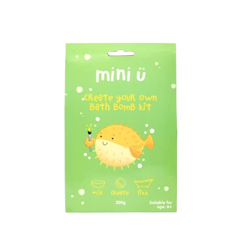 Mini U Create Your Own Bath Bomb Kit, Creative Bath Bomb Kit for Kids, Non-Toxic, Vegan & Cruelty Free von Mini-U