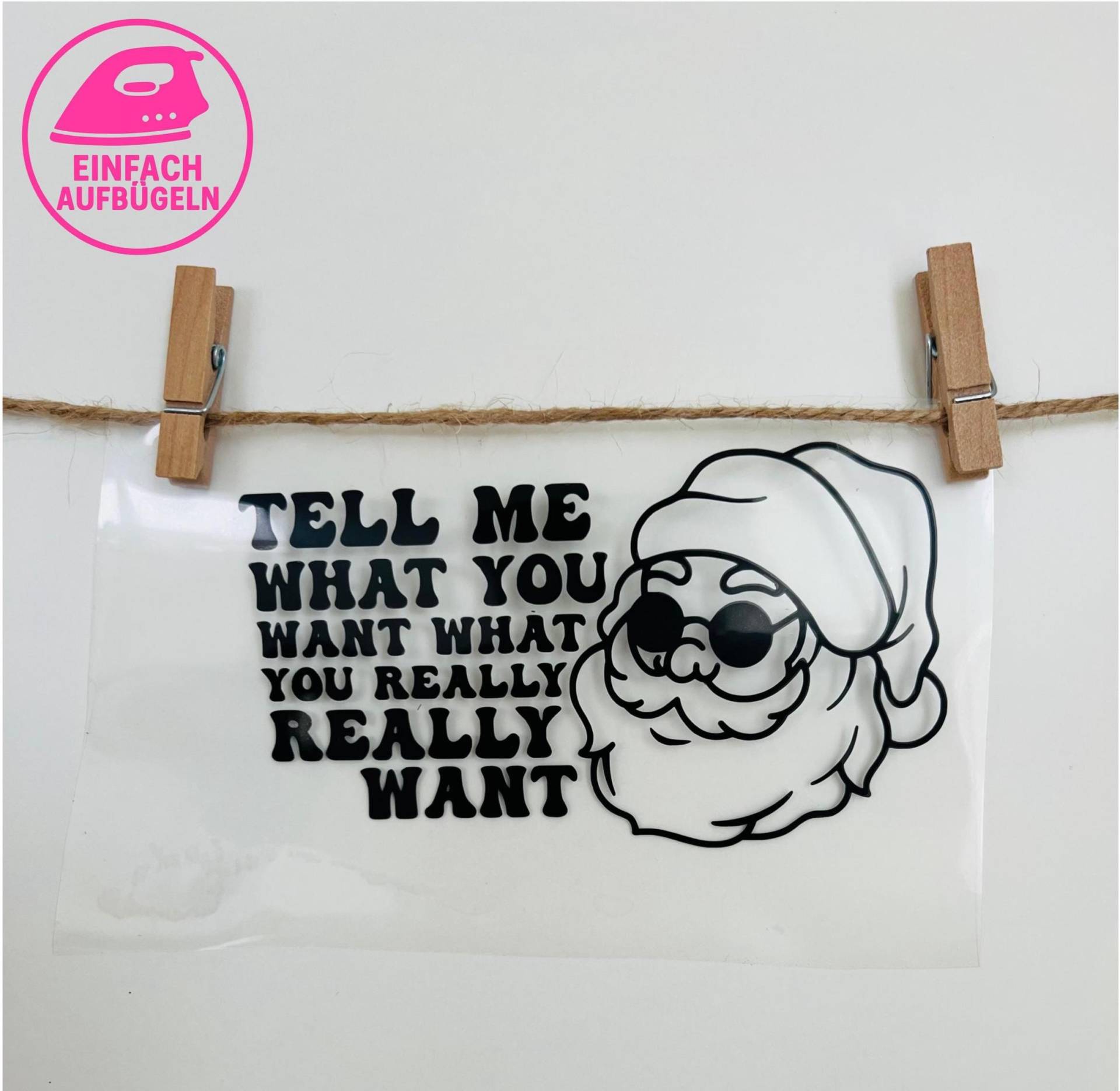 Bügelbild Weihnachtspulli | Ugly Christmas Sweater Diy Weihnachtsshirt Weihnachten Familie Kleidung Weihnachtspullover Spruch Santa von MiniDear