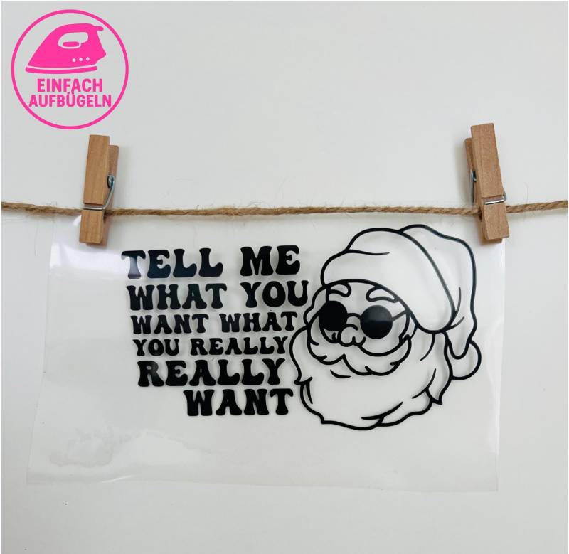 Bügelbild Weihnachtspulli | Ugly Christmas Sweater Diy Weihnachtsshirt Weihnachten Familie Kleidung Weihnachtspullover Spruch Santa von MiniDear