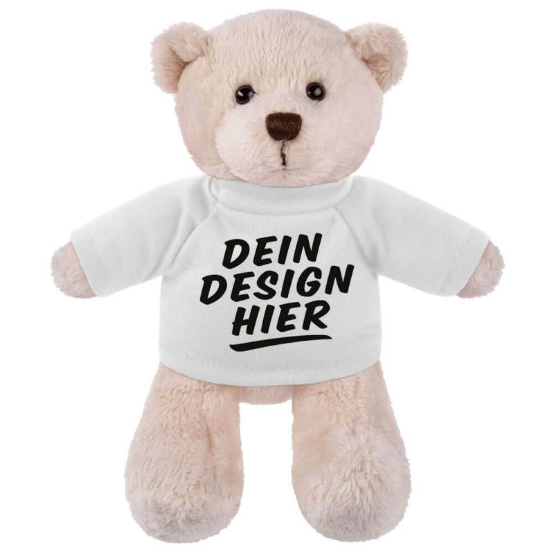 Kleiner Teddy Kuscheltier mit T-Shirt zum Bedrucken von MiniFeet