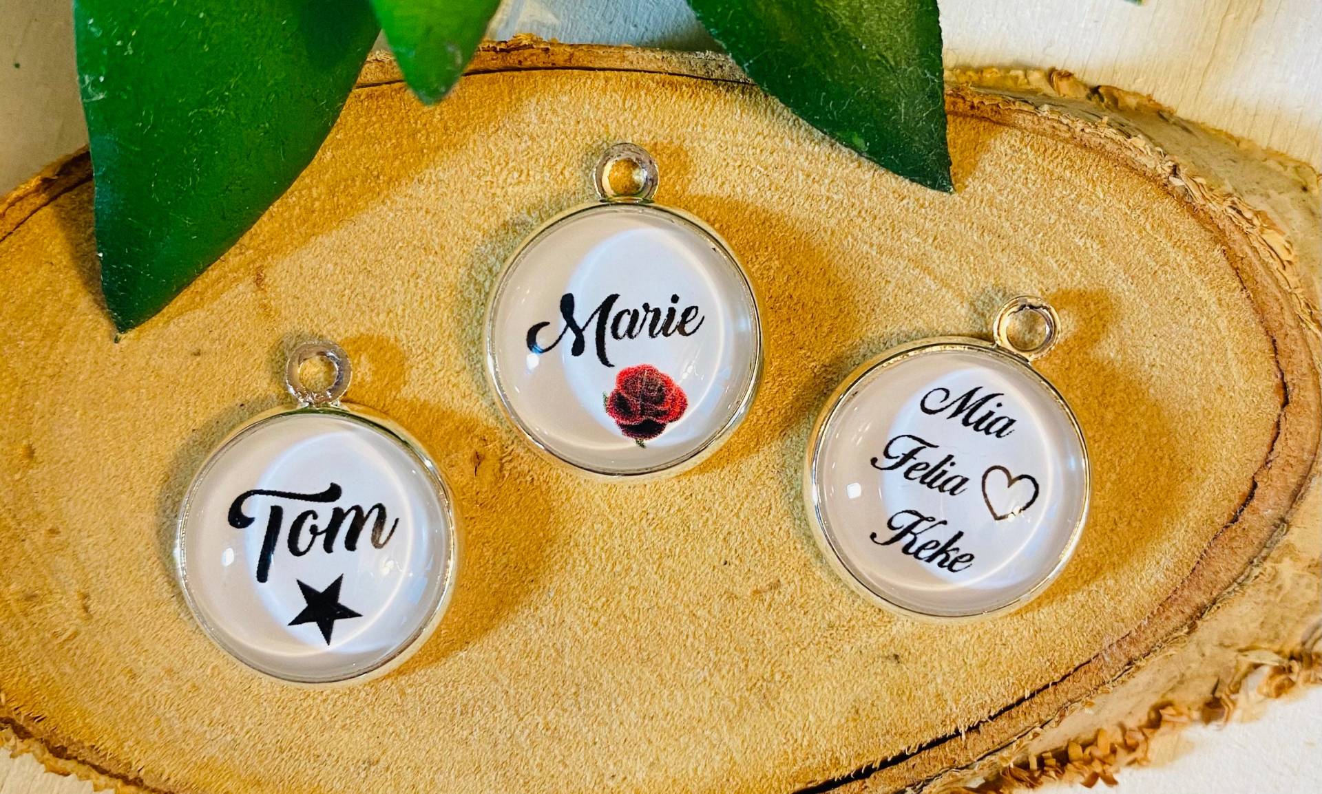 Zusatzanhänger Personalisierung 14mm Geschenkidee Zusatzanhänger Personalisierung 14mm Geschenkidee von MiniGeschenk