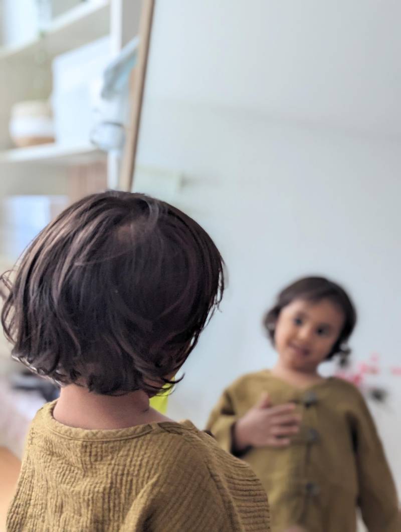 Musselin 2Er Set Kinder Hemd Kinderkleidung Oberteil Mit Knöpfen von MiniMayShopDE