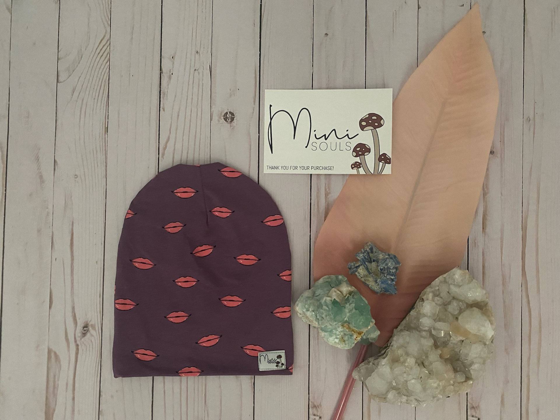 Mini Souls "Big Kiss" Beanie Mini Souls "Big Kiss" Beanie von MiniSouls