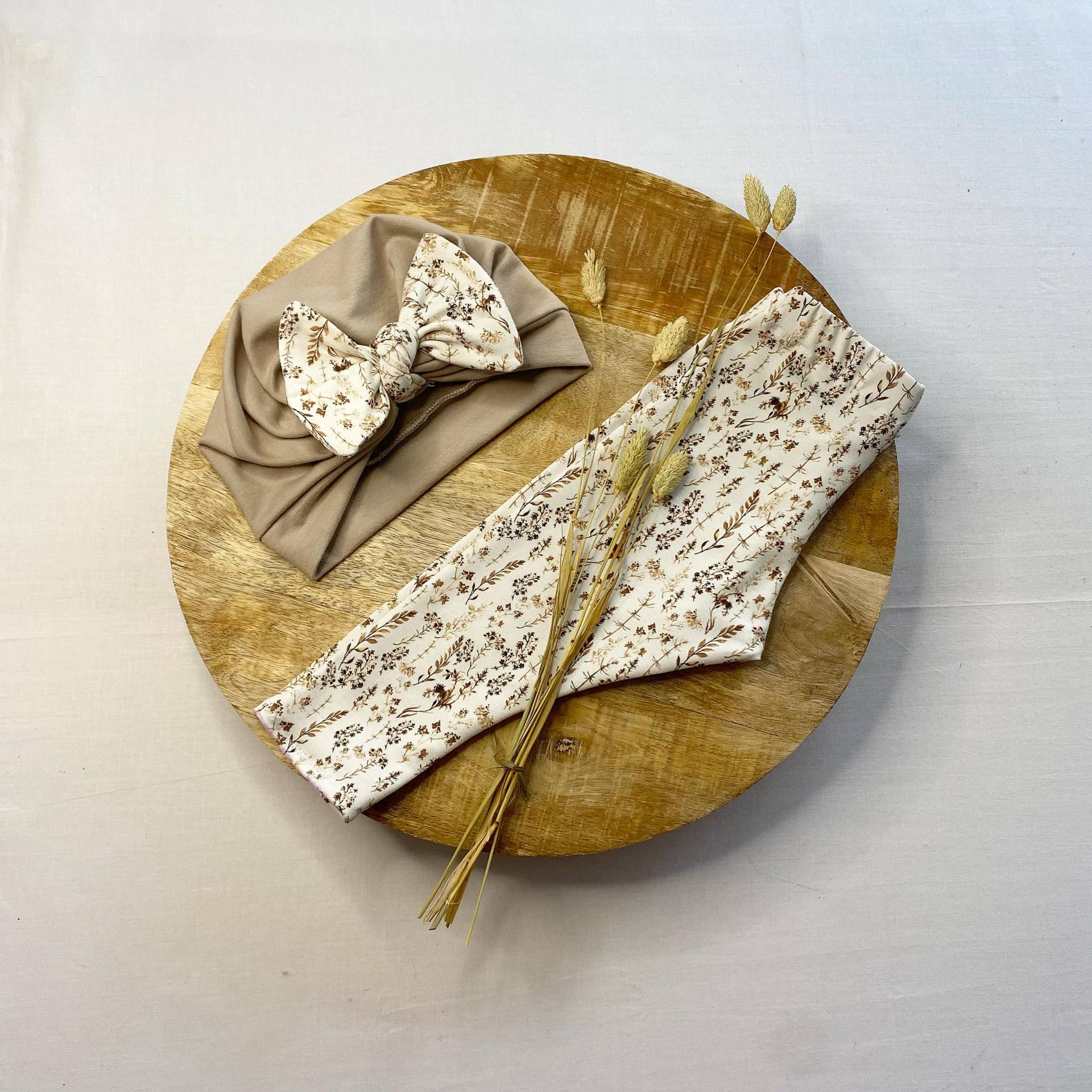 Leggings Mit Turban von MiniStoffWunder