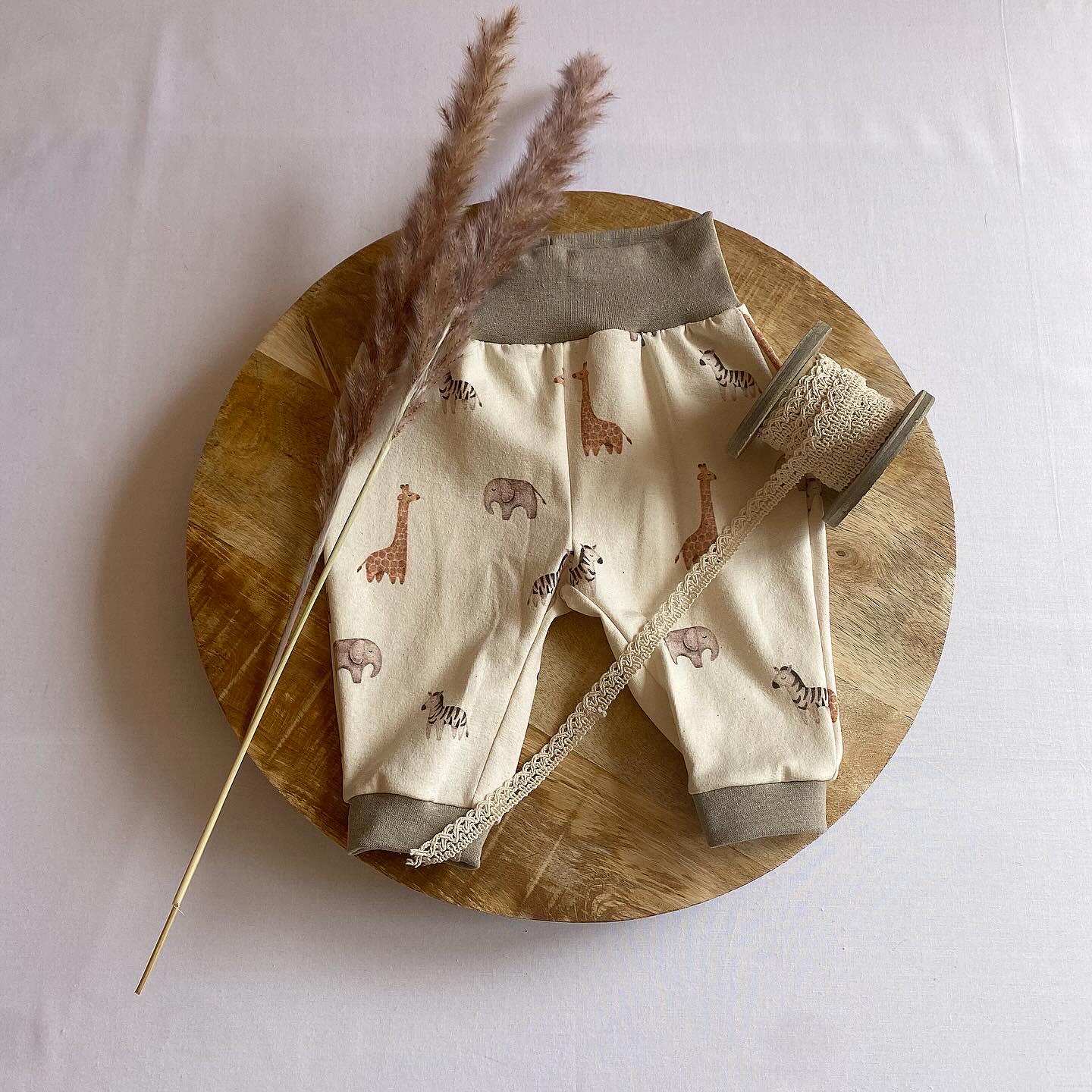 Pumphose Aus Baumwolljersey von MiniStoffWunder