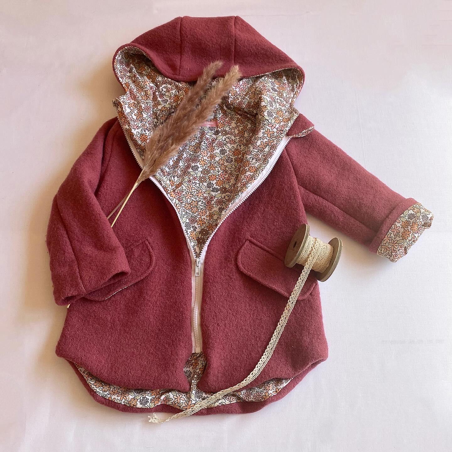 Wollmantel Für Babys Und Kleinkinder, Ab Gr.80 Wollmantel Für Babys Und Kleinkinder, Ab Gr.80 von MiniStoffWunder