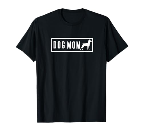 Miniatur Pinscher Hund Mama Mütter Mutter Einfach Minimalistisch T-Shirt Miniatur Pinscher Hund Mama Mütter Mutter Einfach Minimalistisch T-Shirt von Miniature Pinscher Dog Apparel for Women by Jess