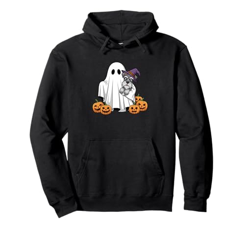Lustiger Geister-Schnauzer, Halloween, Kinder, Herren und Damen Pullover Hoodie Lustiger Geister-Schnauzer, Halloween, Kinder, Herren und Damen Pullover Hoodie von Miniature Schnauzer Cute Halloween Outfit Boy Girl