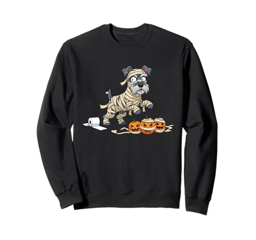 Miniatur Schnauzer Mama Kürbis Halloween Kinder Herren Damen Sweatshirt Miniatur Schnauzer Mama Kürbis Halloween Kinder Herren Damen Sweatshirt von Miniature Schnauzer Dog Halloween Outfits Boy Girl