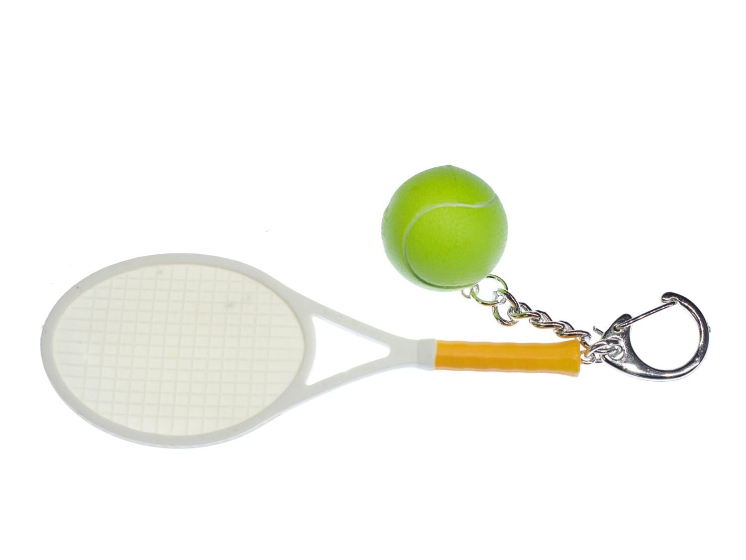 2Er Tennis Schlüsselanhänger Miniblings Anhänger Ballsport Ball Bälle Sport von Miniblings