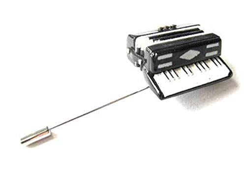 Akkordeon Krawattenhalter Miniblings Anstecknadel Pin Harmonika Schifferklavier von Miniblings