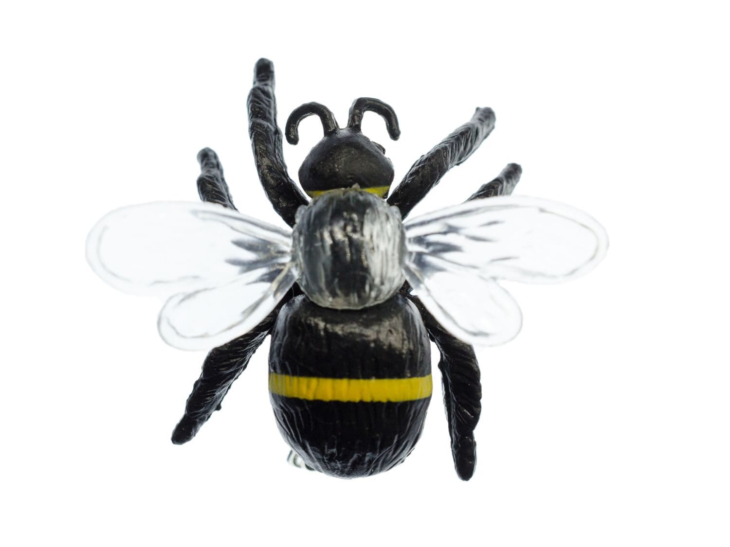 Bienenbrosche Brosche Pin Biene Button Miniblings Honigbiene Insekt Honig Imker Bienenbrosche Brosche Pin Biene Button Miniblings Honigbiene Insekt Honig Imker von Miniblings