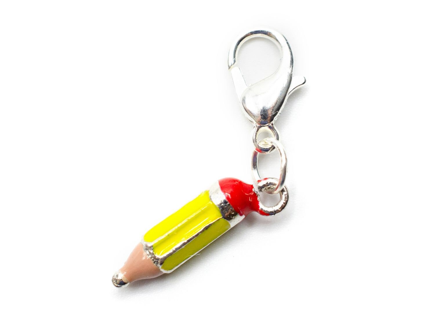 Bleistift Charm Miniblings Bettelanhänger Anhänger Stift Malen Schule Künstler von Miniblings