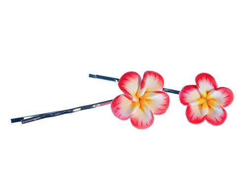 Miniblings Blume 2er Set Haarspangen Spange Haar Romantik Blumen Blüte Sommer - Handmade Modeschmuck I Haarschmuck Haarclips Haarklammern von Miniblings