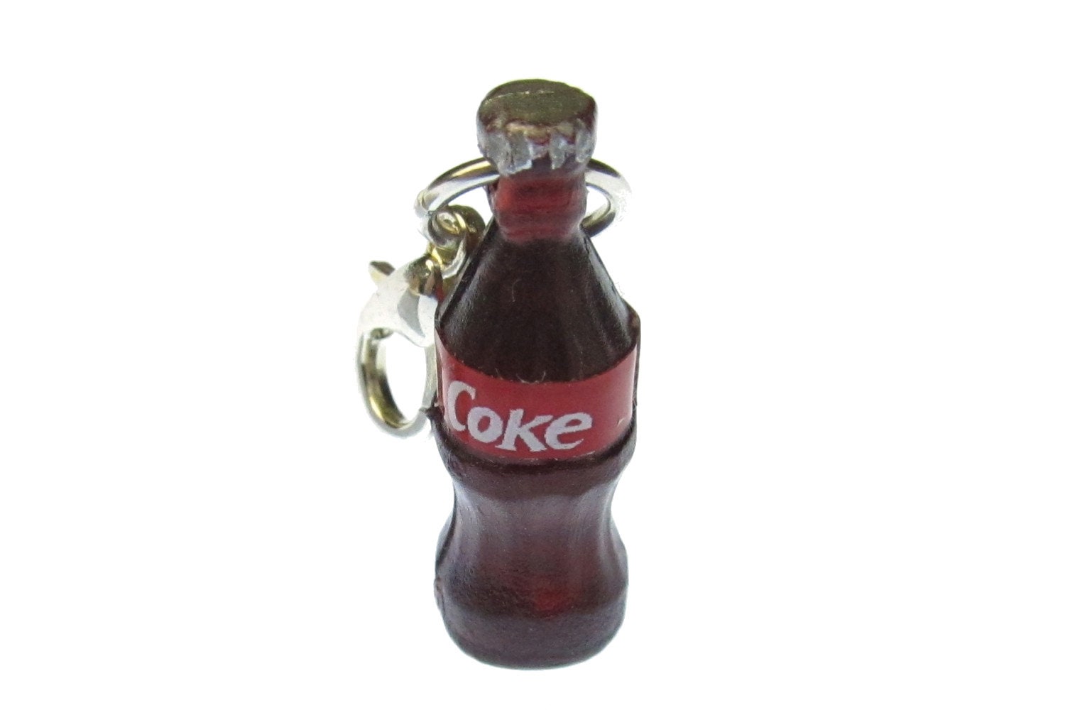 Cola Flasche Limo Charm Zipper Pull Anhänger Bettelanhänger Miniblings von Miniblings