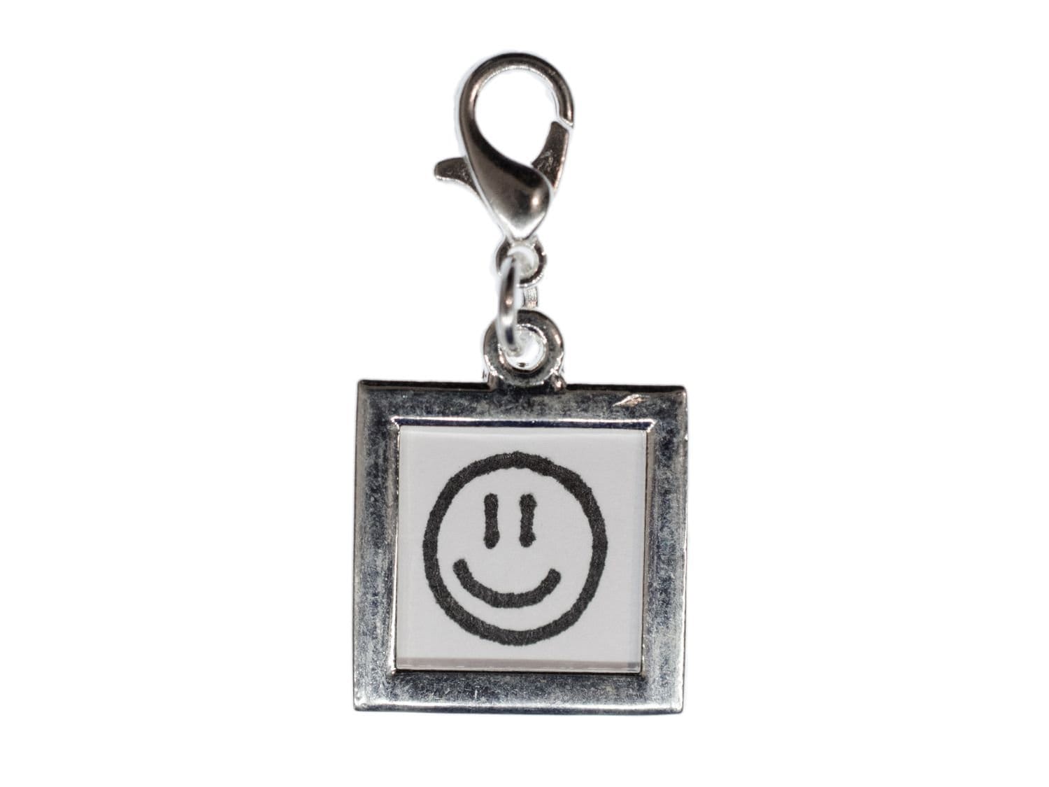 Dein Foto Charm Anhänger Bettelarmband Bild Miniblings Silber Diy 18mm Quadrat von Miniblings