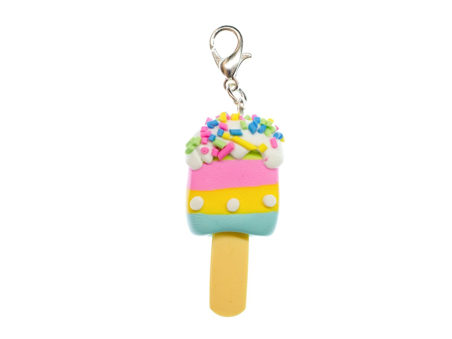 Eis Am Stiel Charm Zipper Pull Anhänger Bettelanhänger Miniblings Frucht Bunt von Miniblings