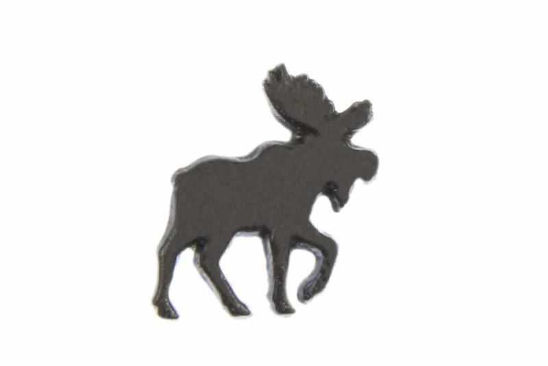 Elch Brosche Elchbrosche Pin Miniblings Button Anstecker Weihnachten Winter Moose von Miniblings