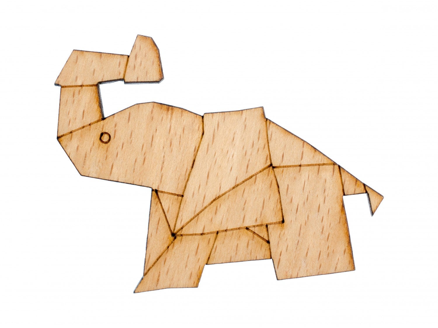 Elefant Brosche Anstecknadel Dickhäuter Abstrakt Origami Holz Gefaltet Japan Elefant Brosche Anstecknadel Dickhäuter Abstrakt Origami Holz Gefaltet Japan von Miniblings