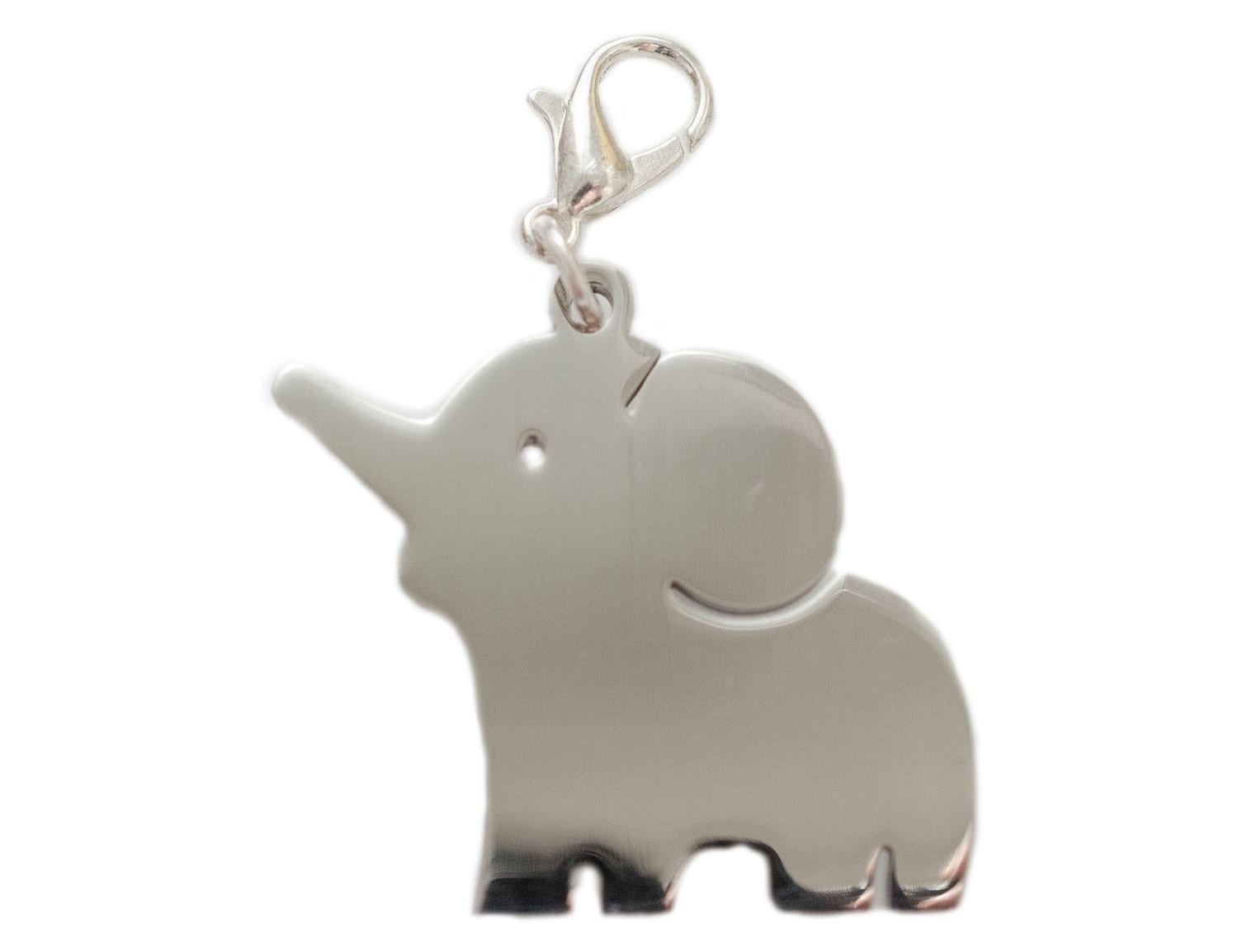 Elefant Charm Anhänger Bettelarmband Miniblings Zoo Elefanten Kinder Edelstahl von Miniblings