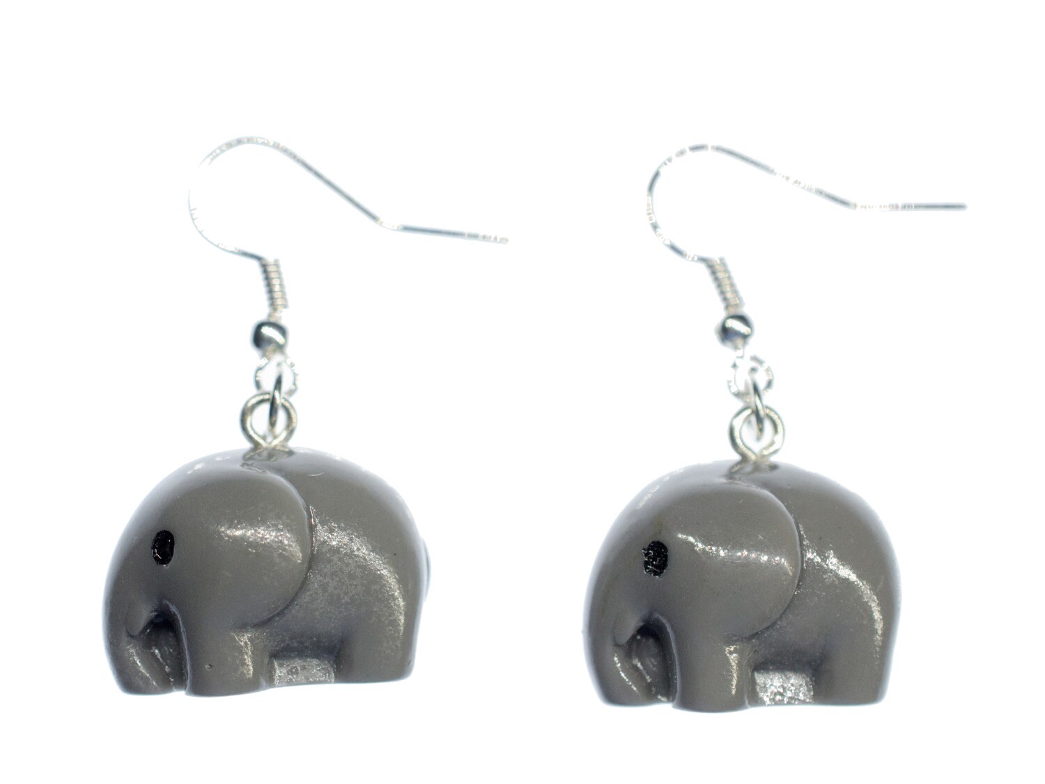 Elefanten Ohrringe Elefantenohrringe Tiere Miniblings Indien Elefant Tier 16mm von Miniblings