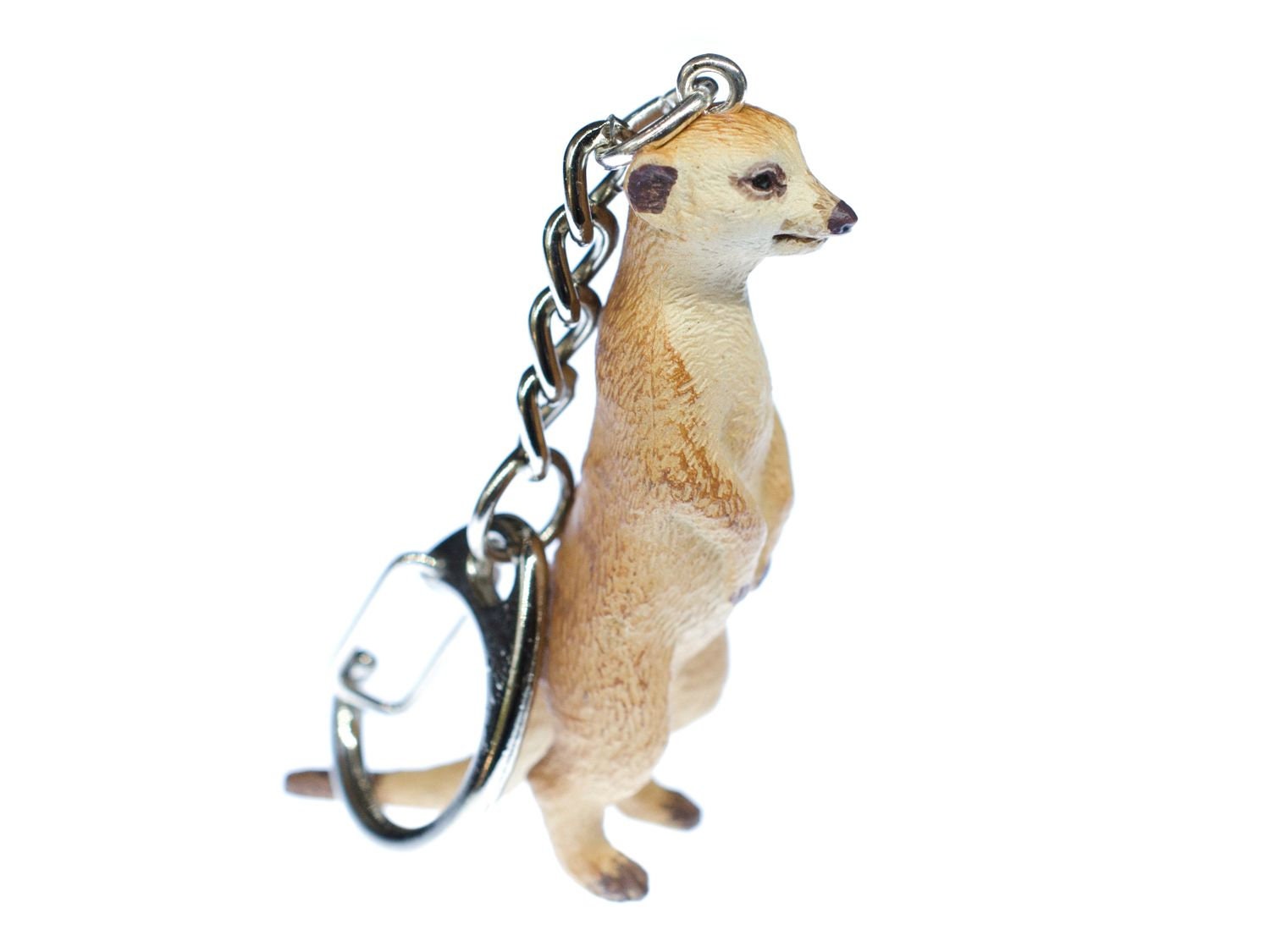 Erdmännchen Schlüsselanhänger Miniblings Anhänger Schlüsselring Präriehund 6cm von Miniblings