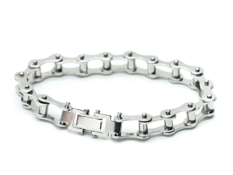 Fahrradkette Armband Kette Miniblings Gliederarmband Fahrrad Rad Technik Silber von Miniblings